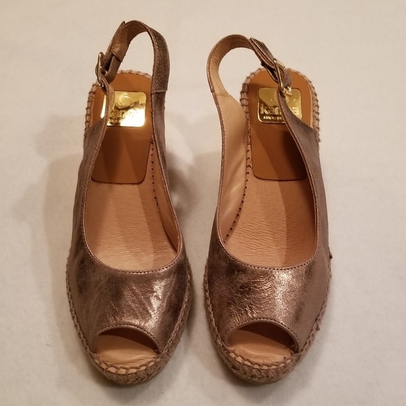 kanna Shoes - Kanna (Anthro) Espadrilles Wedges Size 7